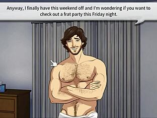 Gay romance leads to sex