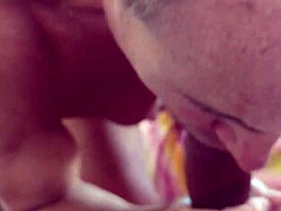 Black cock in white mouth