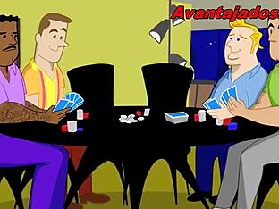 Gay Twink Card Game with Sex