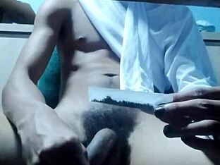 Young gay guy gives a massage with a happy ending