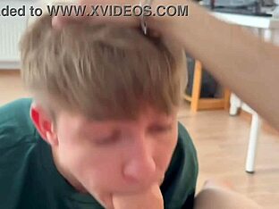 A young guy with a big dick seduces a twink and gives him a good fuck.