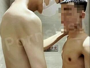 Hot hotel room gay action