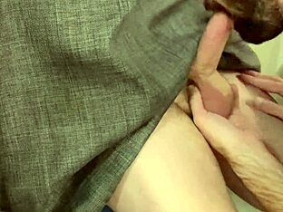 Young gay amateur swallows cum in a glory hole encounter
