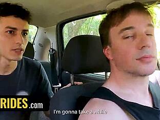Public gay taxi adventures with Latinos
