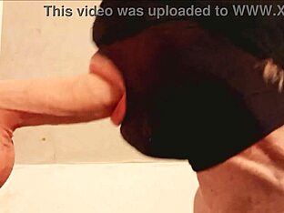 Gay man enjoys deep throat pleasure