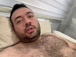 Turkish hunk's solo pleasure journey
