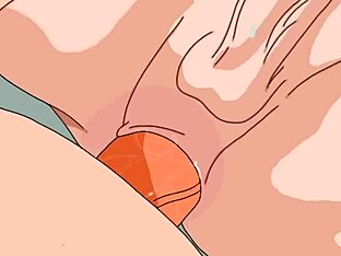 Naruto's big cock in action