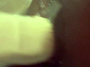 Anal sex with a toy in a gay porn video