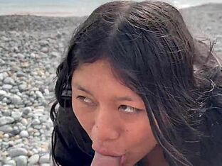 Wild Peruvian beach scene explodes
