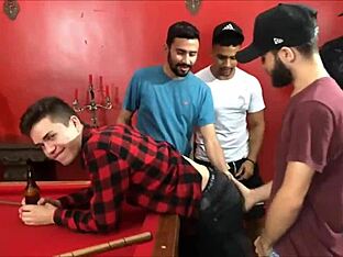 Gay twink gets a mouthful in POV video
