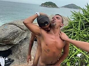 Beach bash turns into wild night