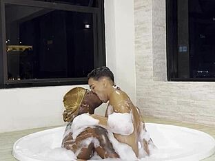 Steamy sauna fun with hot guys