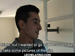 Straight gay men having raw sex for money in this video