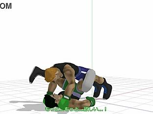 Straight twink gets his ass punched
