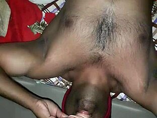 Rough deepthroat practice with gay