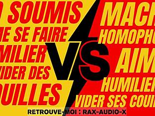 Gay French hunk and sub team up