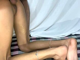 Straight guy's first anal scene