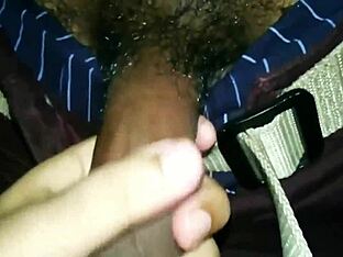 Black guy swallows cum from friend