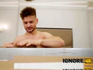 Freeuse orgy with a hot stud and twinks
