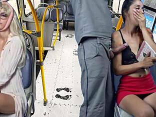 Public transportation turns into a gay bus party