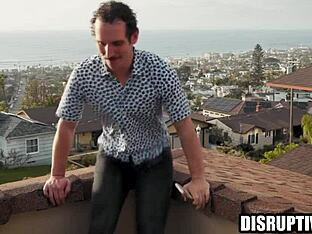 Gay porn director gets serviced