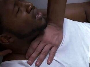 Chubby gay's first-time hospital romp