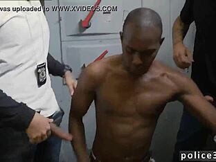 Gay boy in speedo shoplifts together