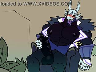 Gay cartoon with hot twink characters and bareback sex