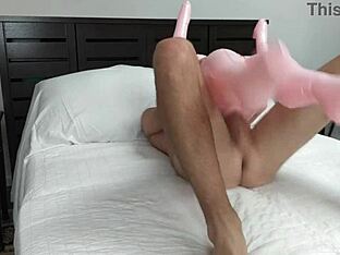 Hot gay anal sex with a sex doll