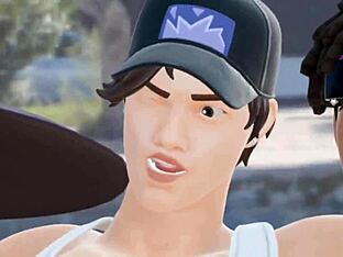 Gay anime features hot beach scene