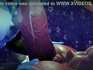 Foxy and Bonnie in FNAF porn