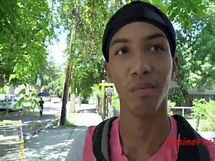 Straight and gay teens having sex for money in reality porn video