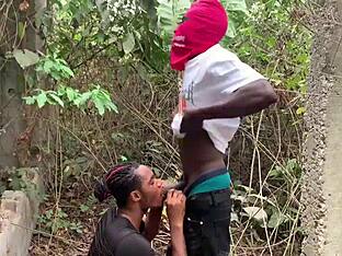 Skinny blonds big dicks outdoors