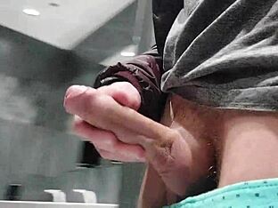 Public restroom fun turns messy
