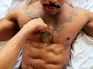 Gay black men gym action