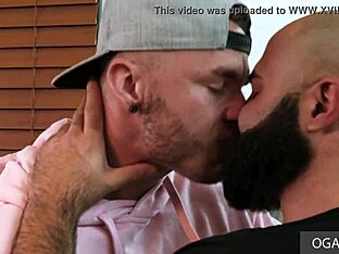Gay man with a hairy body has rough sex - Atlas Grant Mac Savage