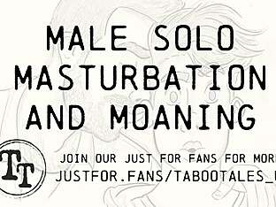 Gay ASMR: A solo masturbation experience with a taboo twist