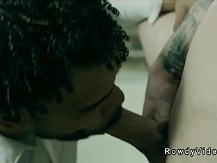 Gay agent satisfies clients sexually
