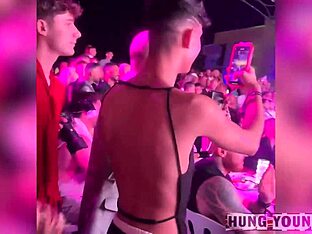 Blonde twink in hardcore exchange