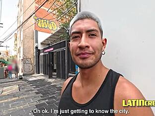 Alam's steamy subway encounter with hot gay Latino twink