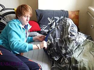 European twinks reach climax together