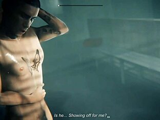 Military barracks hardcore action with monster cock friend