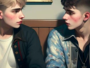 Straight twinks try out gay sex in dorm room audio story