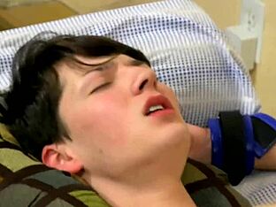 Young and straight twinks having rough sex with cum in mouth
