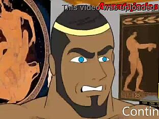 Free gay cartoon the Greeks thick cocks