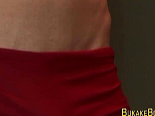 Horny jock fuckers love to eat sweet twink ass